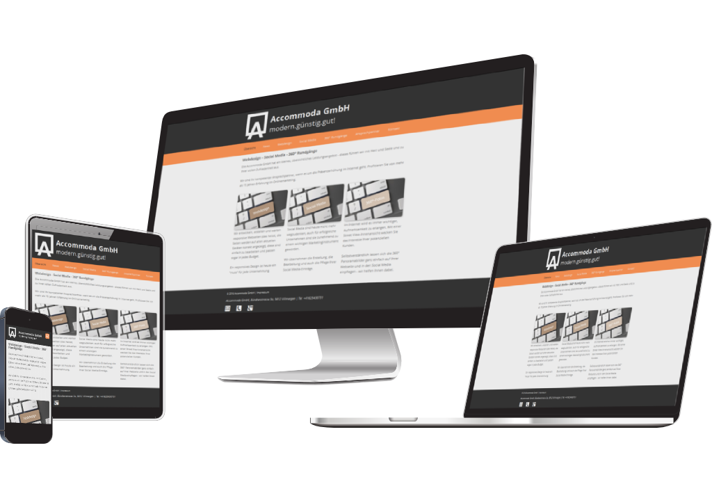 Barrierefreiheit - Webseiten von der Accommoda GmbH sind barrierefrei